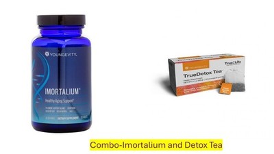 Youngevity  Imortalium  and Detox Tea