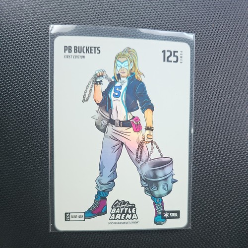 Paige Bueckers PB BUCKETS 2026 Bo Jackson Battle Arena Blizzard Steel Foil