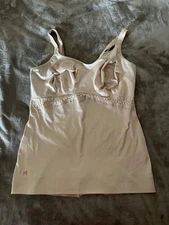 Boardroom Old Money Ruby Ribbon Cami Shapewear nude lace Size 42 style 3024