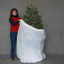 BcTlyInc Christmas Tree Disposal and Storage Bag - Fits Trees to 9 ft 5 in (1pk)