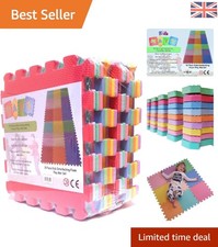 Pastel 32x32cm Interlocking Foam Play Mat Set - 18 Piece Baby & Toddler Fun