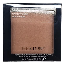 NEW Revlon Powder Blush WITH BRUSH-006 NAUGHTY NUDE