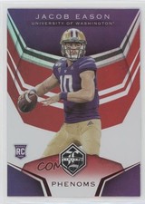 2020 Panini Chronicles Draft Picks Limited Phenoms Mirror Red Jacob Eason 7m3