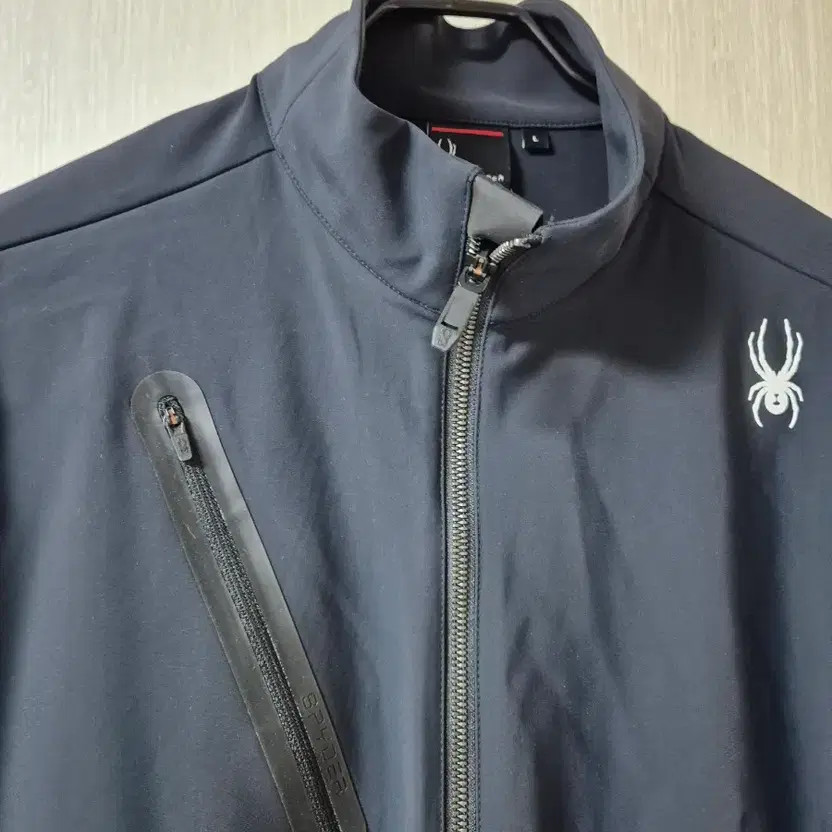 Spider Black Softshell Jacket Zip 100 Spider Zedji - image 8