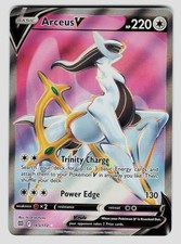 Pokemon Arceus V (Full Art) Ultra Rare SWSH09: Brilliant Stars 165/172 NM on eBay