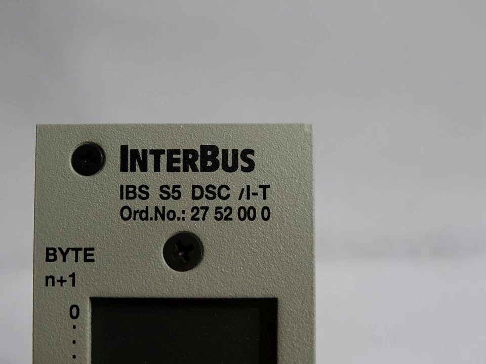 Phoenix Contact 2752000 IBS S5 DSC/I-T Anschaltbaugruppe - Bild 4 von 4