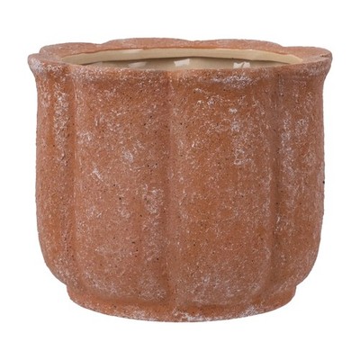 8in Terracotta Flower Planter Pot Ceramic Drainage Hole W/ Plug Included