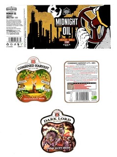 4 x LINCOLNSHIRE BREWERIES (LINCOLNSHIRE) BEER LABELS