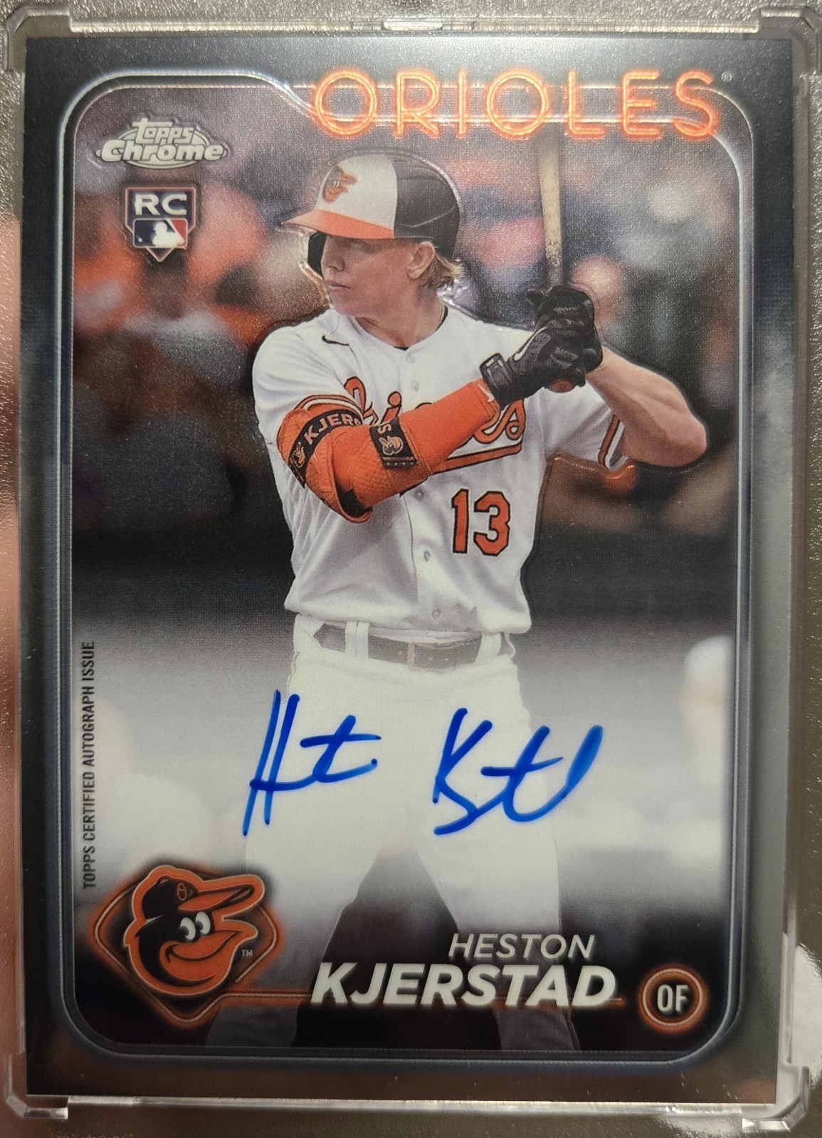 Topps chrome 吉田 RC auto Heston Kjerstad 2024 Topps Chrome #RA-HK Rookie Autographs Price