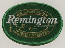 Vintage Remington Patch America s Oldest Gunmaker Hunting Advertising Peters
