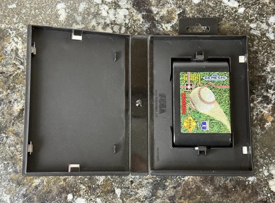 R.B.I. Baseball 3 (Sega Genesis, 1991) Authentic CLEANED TESTED NICE!! - Image 3 of 4