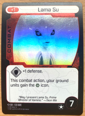 TCS 3391 Star Wars Pocketmodel lama Su Foil