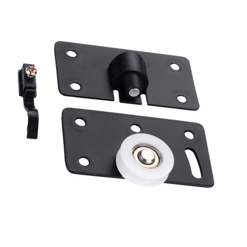 2 Pcs Sliding Door Pulley Wardrobe Roller Wheel Guides for Doors