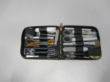 Vintage Lomist Pocket Medkit Travel Medical Kit With Black Leather Case