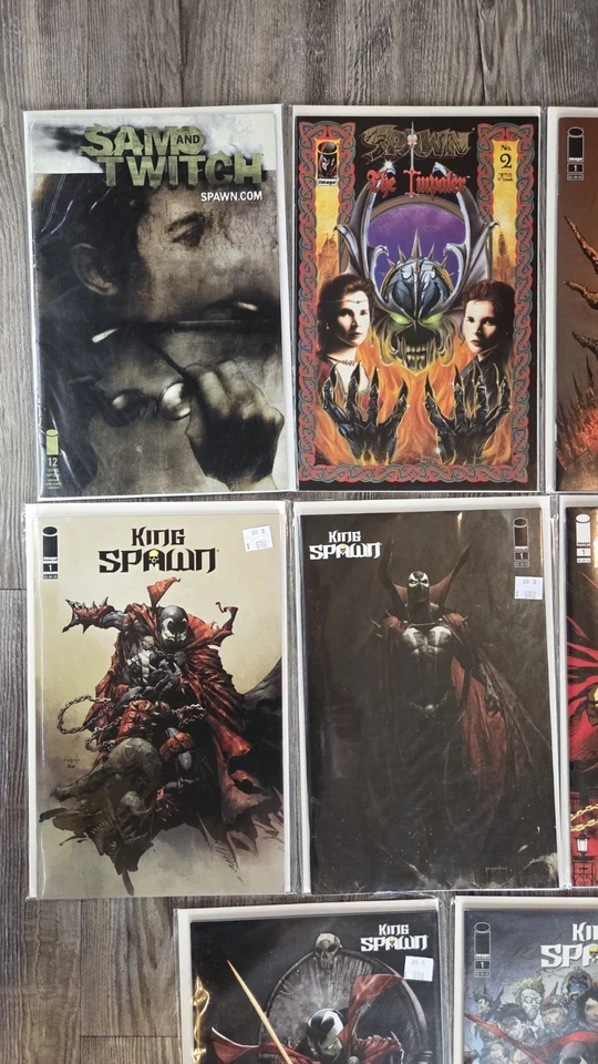 King Spawn #1 VF/NM; Image Variant Comic Lot 8 Books McFarlane  - Image 2 of 4