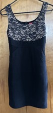 Ruby Rox Black Sleeveless Dress Lace Overlay Size Small Cocktail Party Dance