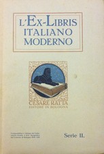 Book - RATTA Caesar - L'EX LIBRIS ITALIANO MODERNE.