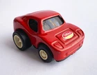 Vintage 1970s Red TONKA Pressed Steel Mini Coupe Sports Car - Made in Japan