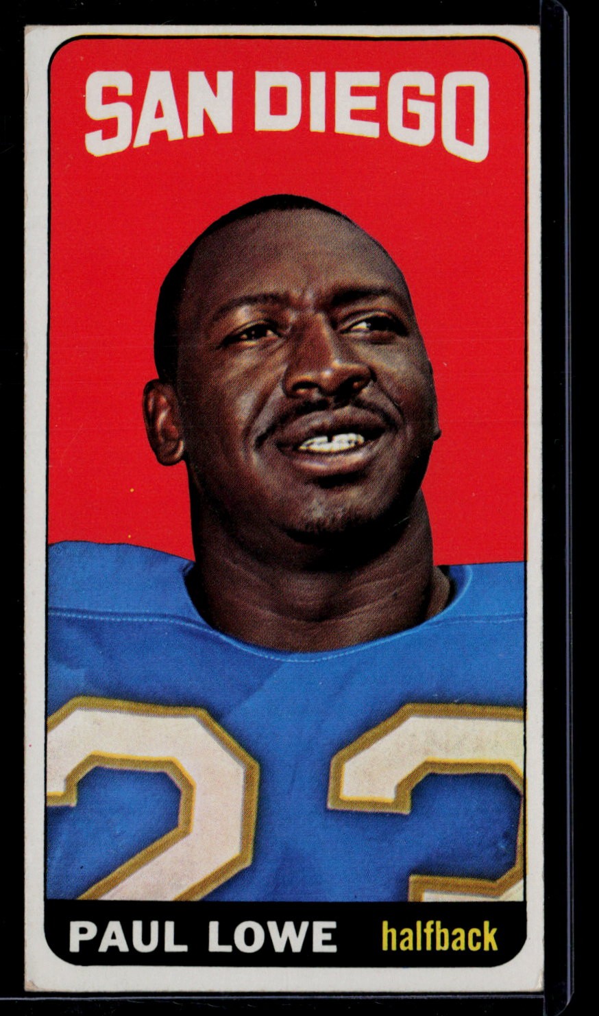 1965 Topps #166 Paul Lowe - Set Break! EX/NM