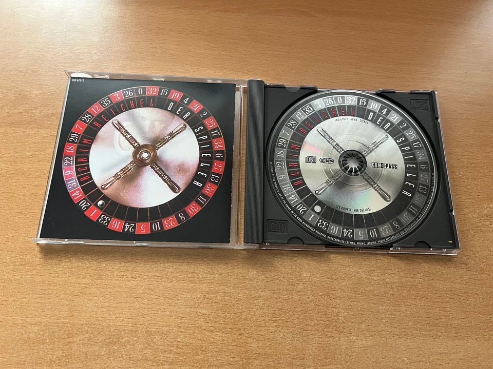 CD Achim Reichel - Der Spieler von 1996 WEA Records CBU 67012 - Bild 3 von 4