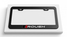 Roush License Plate Frame For Pro 4x Mustang F150 Stainless-steel Roush License Plate Frame For Pro 4x Mustang F150 Stainless-steel