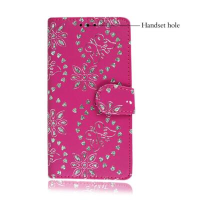 Per Lg K20 (2019) LMX120EMW Nuovo Universale pelle Nera Portafoglio Cover