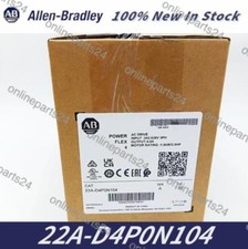 New Allen Bradley22A-D4P0N104 Ser A PowerFlex 4 AC Drive 480V 4A 1.5kW FRN 7.02