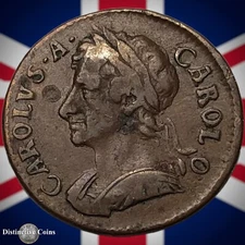 Great Britain 1675 Farthing 1/4d GB3149