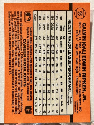 ⚾️ 1990 Donruss ⚾️ PREMIUM Base Cards - Complete Your Set (You Pick!) - Picture 5 of 19