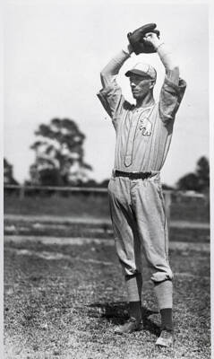 Sarasota FL Robert Groves star pitcher just purchased by Connie M - 1925 Photo
