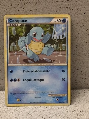 Pokemon Card Carapuce Rain Eclaboussante 63 95 Good Condition Free Shipping Ebay
