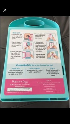 melissa and doug fashion plates