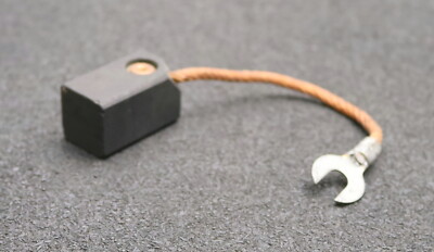 CARBONE Block-Kohlebürste eine Litze 4448B 20x20x35mm (t x a x r) unbenutzt