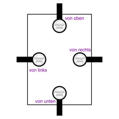 Produktbild von Shiny® ED Prägepresse Mit Lasergravierten Druckplatten (40 Mm) - Für Bis Zu 180g/m² Papier
