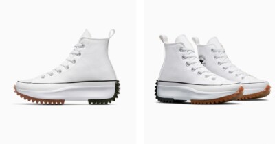 Converse Run Star Hike HIGH top men's Sneakers 166799C white