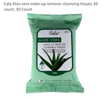 CALA ALOE VERA MAKEUP REMOVER CLEANSING TISSU...