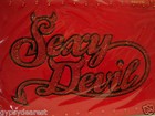 SEXY DEVIL PAPYRUS VALENTINE CARD RED GLITTER YOU'RE MY SIZZLING HOT VALENTINE — photo 3