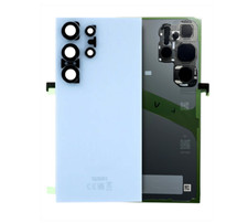 Back Cover Glass With Camera Lens Compatible For Samsung Galaxy S24 Ultra
