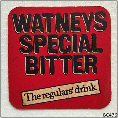 Watneys Special Bitter The regulars' drink Coaster (B476)