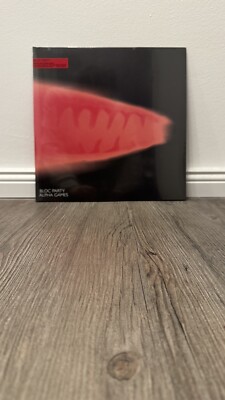 Bloc Party Alpha Games Limited Edition Red Vinyl New OVP