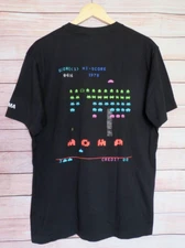 MoMA's Video Game Space Invaders Uniqlo UT Short Sleeve Graphic T-Shirt Black