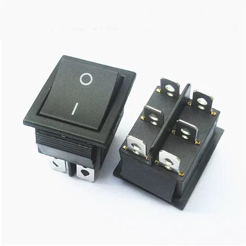 KCD4 Schiffstyp Wippschalter Schalter Reset 4/6 Pin 2/3-Position 16A 250VAC - Picture 13 of 28