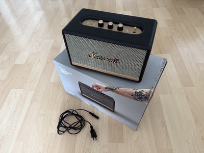Marshall Acton 2 / II kabelloser Bluetooth Lautsprecher, Schwarz