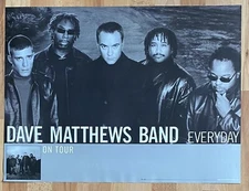DAVE MATTHEWS BAND 2001 everyday/on tour promo poster Flawless  24 X 18