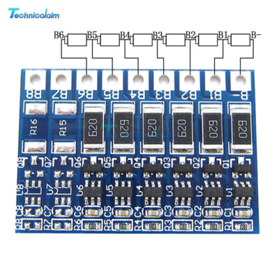 6S 22.2V 4.2V 18650 Li-ion Battery Polymer BMS Protection Balance Board