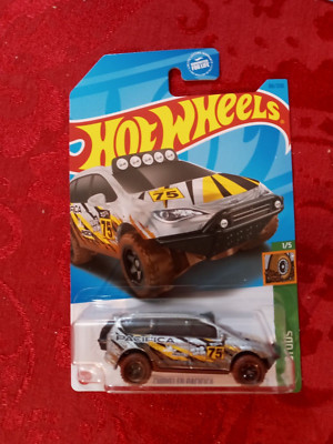 Hot Wheels Chrysler Pacifica Mud Studs Series # 1/5 Silver Diecast 1:64 Scale