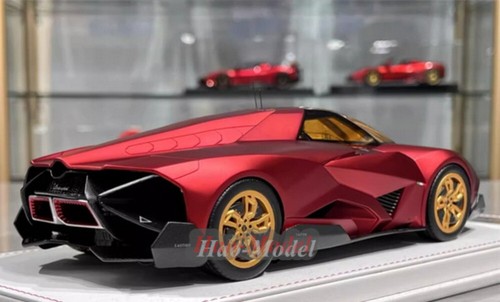 CE 1:18 Lamborghini Egoista concept car Model Resin Diecast Gifts Collection Red - Bild 6 von 13