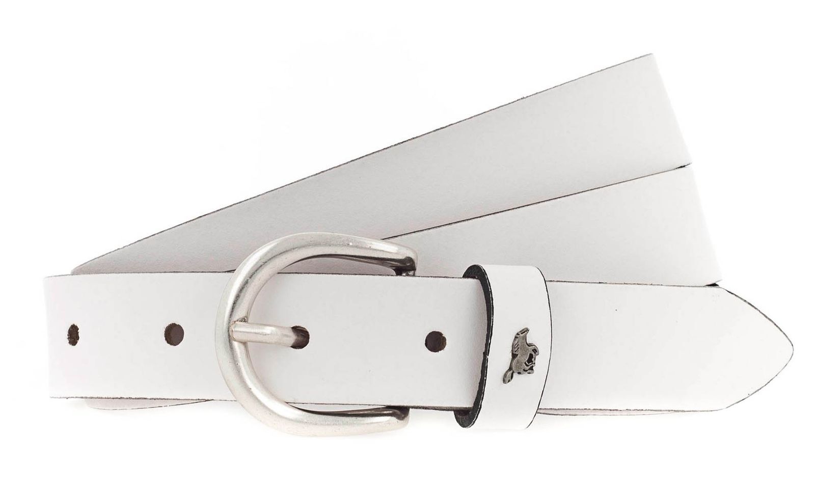 MUSTANG Female Belt 2.5 W90 White