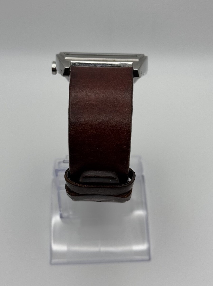 Fossil JR-8118 Men's Dial Analog Quartz Brown Leather Band