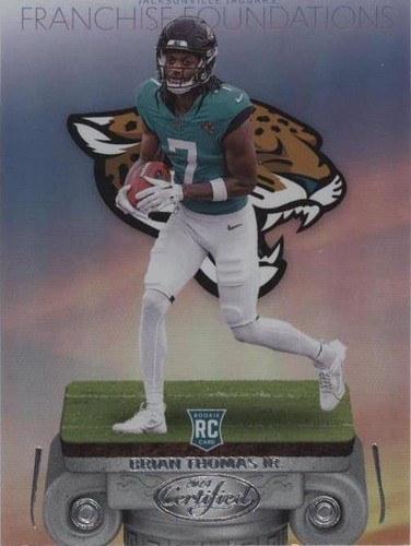 2024 Panini Certified Brian Thomas Jr Rookie Roll Call Auto /25 